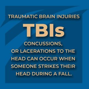 brain injuries after slip and fall